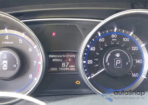 2013 Hyundai Sonata Limited z USA, uszkodzony, nr VIN 5NPEC4AC4DH614099